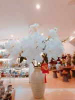 Bình hoa dáng Bom cao 29Cm, Gốm Sứ, Bát Tràng